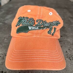 Disney Parks Walt Disney World 71’ Vintage Baseball Cap Orange